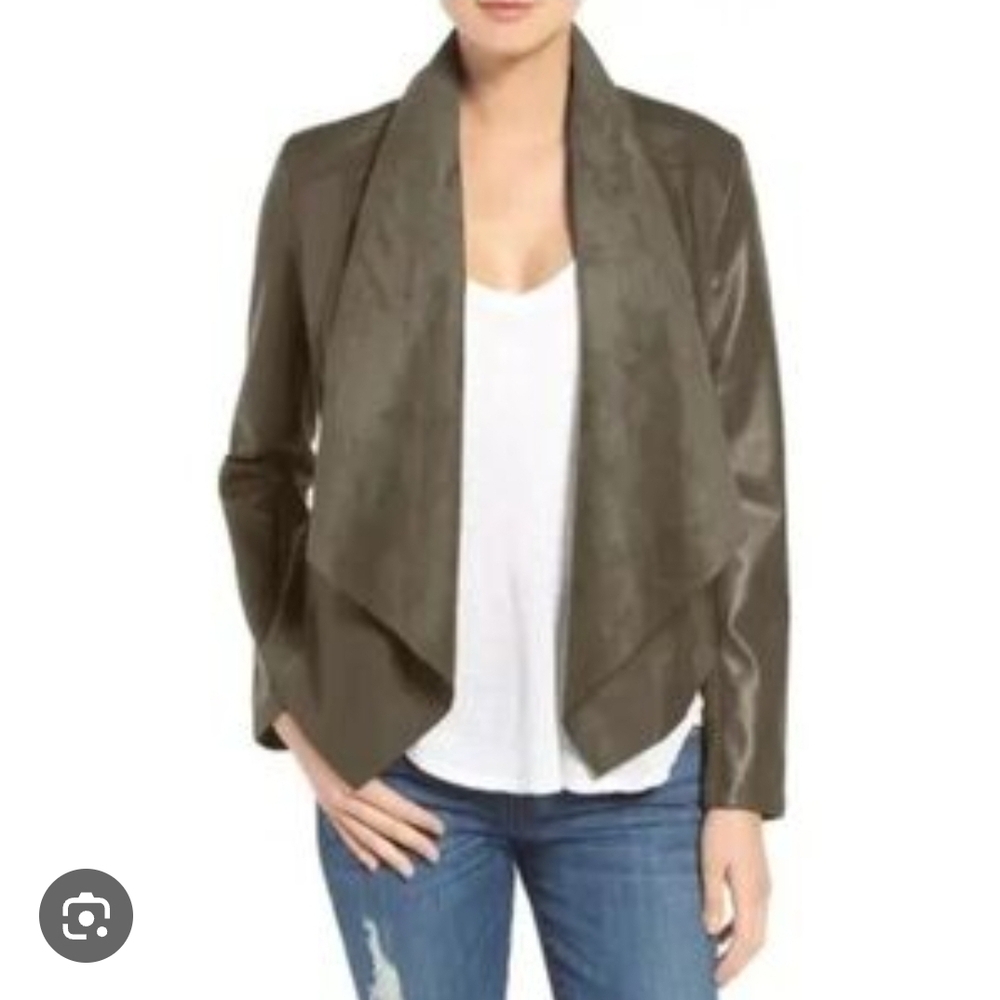 KUT Olive Green Women's Draped Jacket